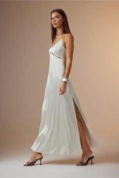 Платье N.O.W. 1632 жемчужный - фото 2