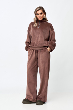 Брюки, джемпер Verita 2427 какао - фото 4