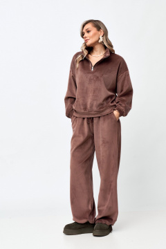 Брюки, джемпер Verita 2427 какао - фото 2