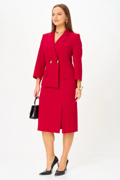 Платье Твой имидж 2305 красный - фото 3