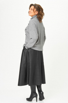 Джемпер Andina city 3016-25 серый - фото 5