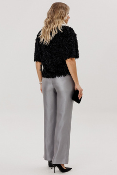 Брюки Faufilure C951 серый - фото 3