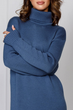 Платье Romgil РВ0134-ШЕ5 индиго - фото 2