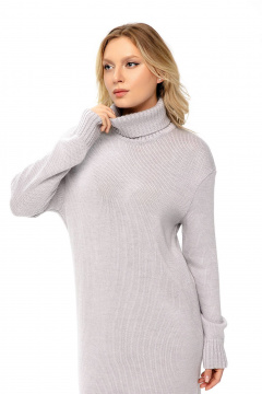 Платье Romgil РВ0134-ШЕ5 светло-серый - фото 3