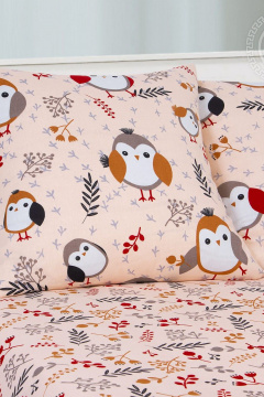 Наволочка, пододеяльник, простыня АРТПОСТЕЛЬ 112 пташка - фото 2