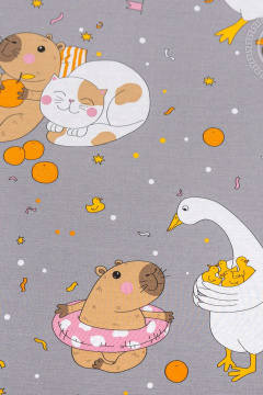 Наволочка, пододеяльник, простыня АРТПОСТЕЛЬ 500 капигуси - фото 3