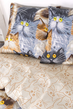 Наволочка, пододеяльник, простыня АРТПОСТЕЛЬ 500 муррито - фото 5