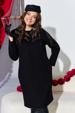 Платье Vittoria Queen 26863 черный - фото 2