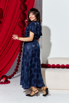 Платье Vittoria Queen 28483 темно-синий - фото 5