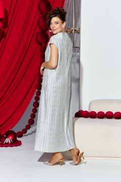 Платье Vittoria Queen 28513/2 серый - фото 3