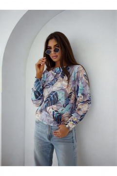 Джемпер Nika.PL 0203202 листья - фото 1