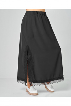 Юбка GRATTO 6208 черный - фото 4