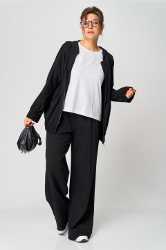 Худи GRATTO 4247 черный - фото 1