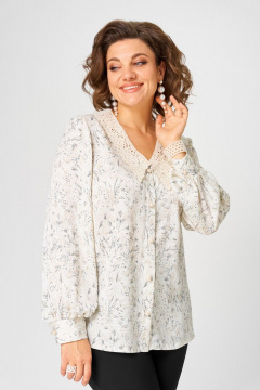 Блуза Svetlana-Style 2304 молочный_принт - фото 3