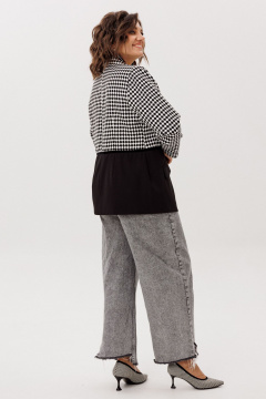 Жакет Anelli 1756 ретро_монохром - фото 5