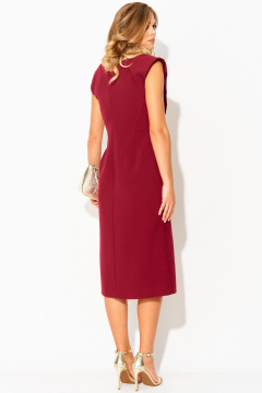 Платье Laikony L-993 бургунди - фото 5