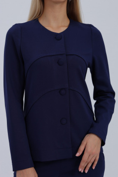 Жакет Полинушка 1305/1 синий - фото 2