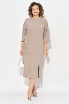 Платье Liliana 1485 капучино - фото 1