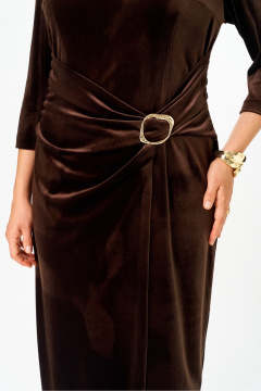 Платье DaLi 7062 шоколад - фото 3