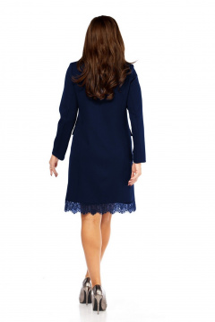 Платье Милора-стиль 1413 синий - фото 3