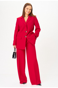 Брюки, жакет Твой имидж 2303 красный - фото 5
