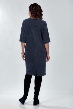 Платье Verita 2424 серый - фото 5