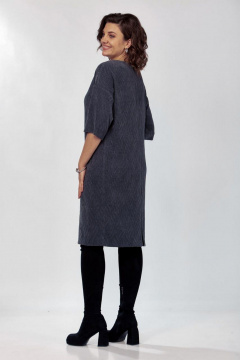 Платье Verita 2424 серый - фото 3