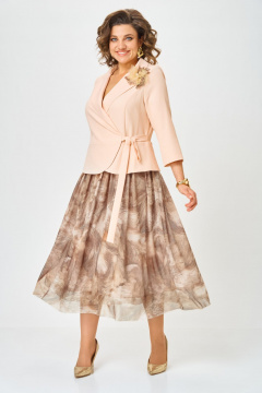Платье Bonna Image 922/15 бежевый - фото 1