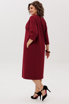 Платье Anelli 58 гранатовый_закат - фото 5