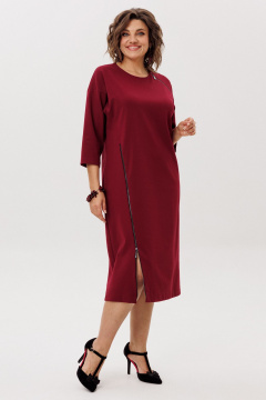 Платье Anelli 58 гранатовый_закат - фото 1