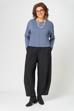 Джемпер Bliss 4234 стальной_синий - фото 5