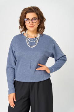 Джемпер Bliss 4234 стальной_синий - фото 1