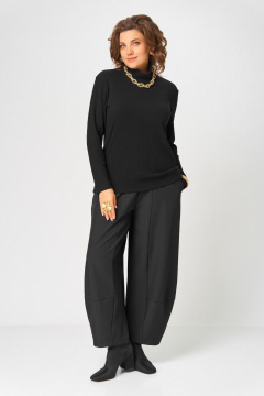 Джемпер Bliss 08043 черный - фото 5