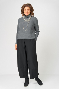 Джемпер Bliss 08043 серый - фото 4
