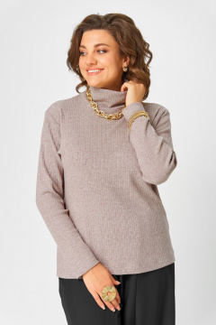 Джемпер Bliss 08043 кофейный - фото 4