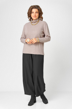 Джемпер Bliss 08043 кофейный - фото 3