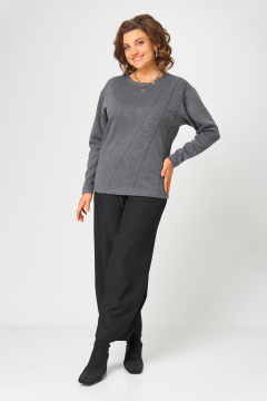 Джемпер Bliss 4235 серый - фото 4