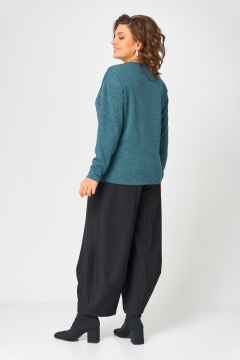 Джемпер Bliss 4235 изумрудный - фото 4