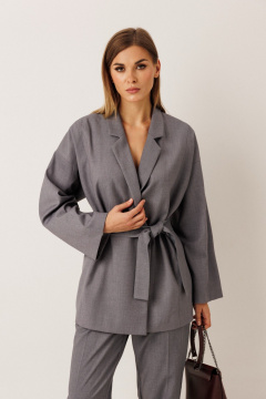 Брюки, жакет KOKOdea 30004 серый - фото 5