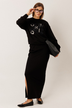 Юбка KOKOdea 40006 чёрный - фото 2