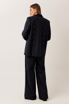 Брюки KOKOdea 50006.1 тёмно-синий - фото 5