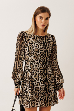 Платье KOKOdea 70002 мультиколор - фото 4