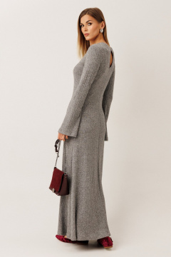 Платье KOKOdea 70006 серый - фото 3