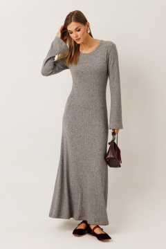 Платье KOKOdea 70006 серый - фото 1