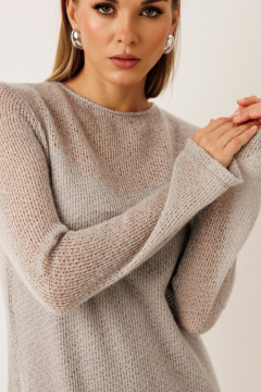 Платье KOKOdea 70009 серый - фото 4