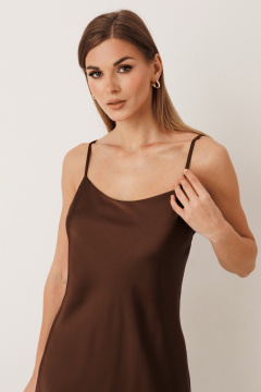 Платье KOKOdea 70010 шоколад - фото 3