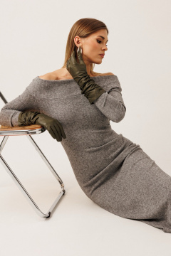 Платье KOKOdea 70013 серый - фото 4