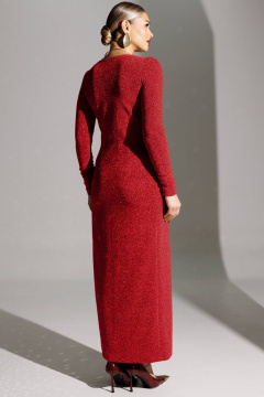 Платье Мода Юрс 25-2879 красный - фото 4