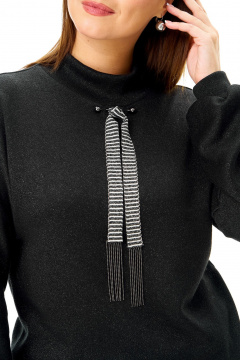 Брюки, джемпер T&N 7714 черный_полоска - фото 4