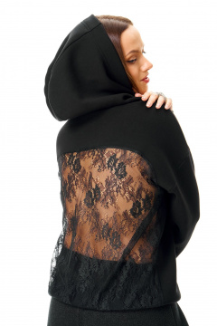 Худи T&N 7719 черный - фото 1